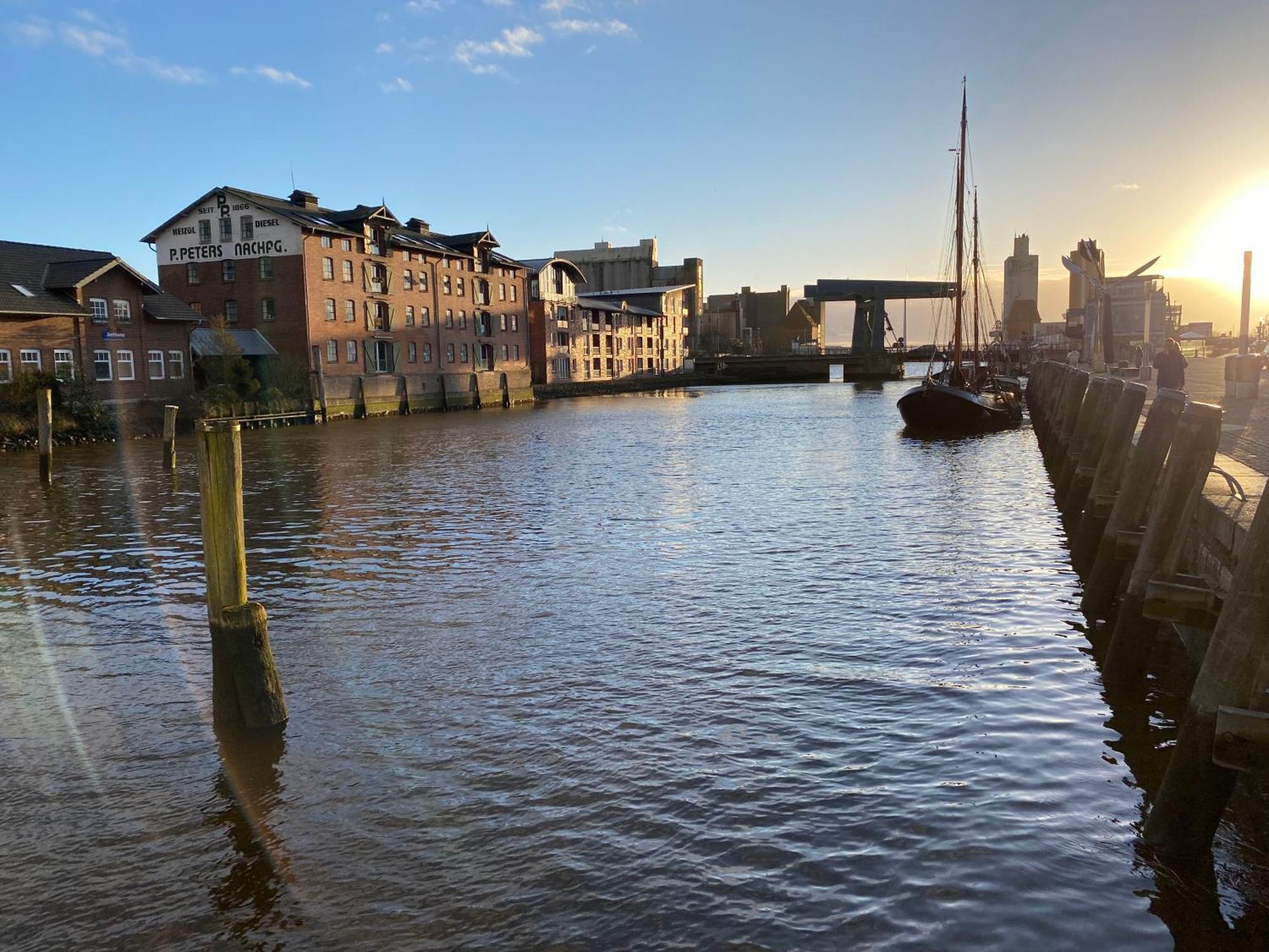 Simmerdeis Am Hafen Husum  Eksteriør billede
