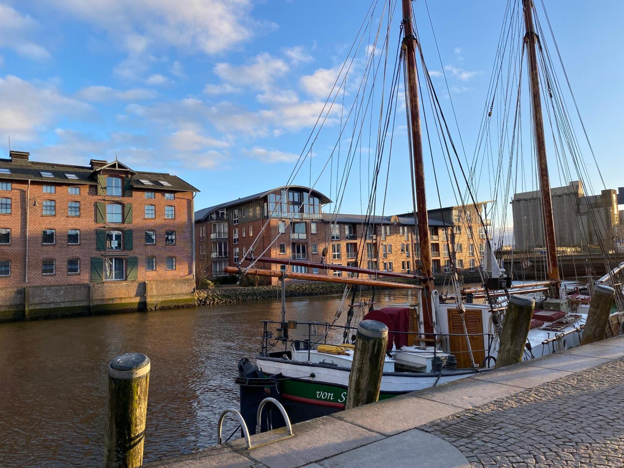 Simmerdeis Am Hafen Husum  Eksteriør billede